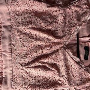Chic Pink Lace Chemise